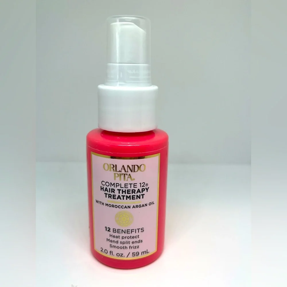 Orlando Pita Complete 12 Hair Therapy Treatment W/ Moroccan Argan Oil 59mL/2FLOZ